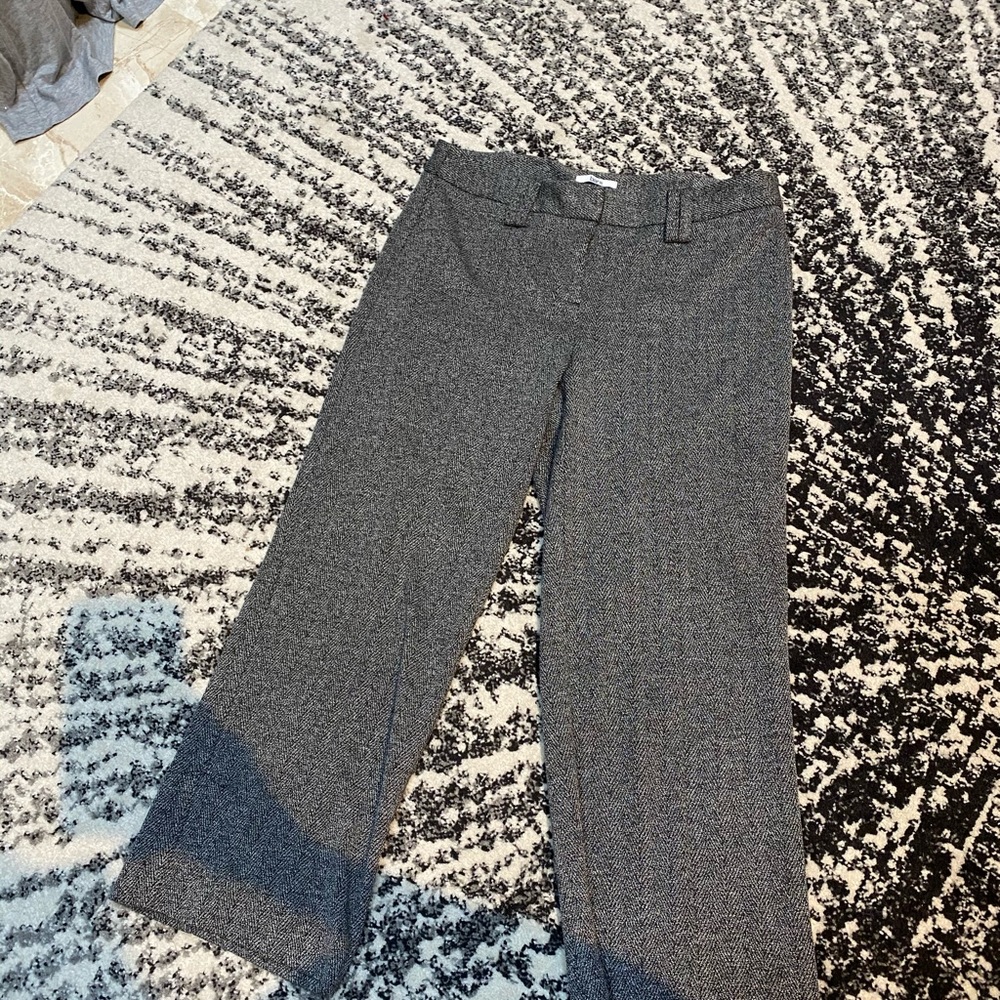 Grey tweed Culotte pants - Picture 5 of 6